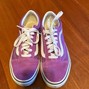 Purple Vans Old Skool Size 6/7.5